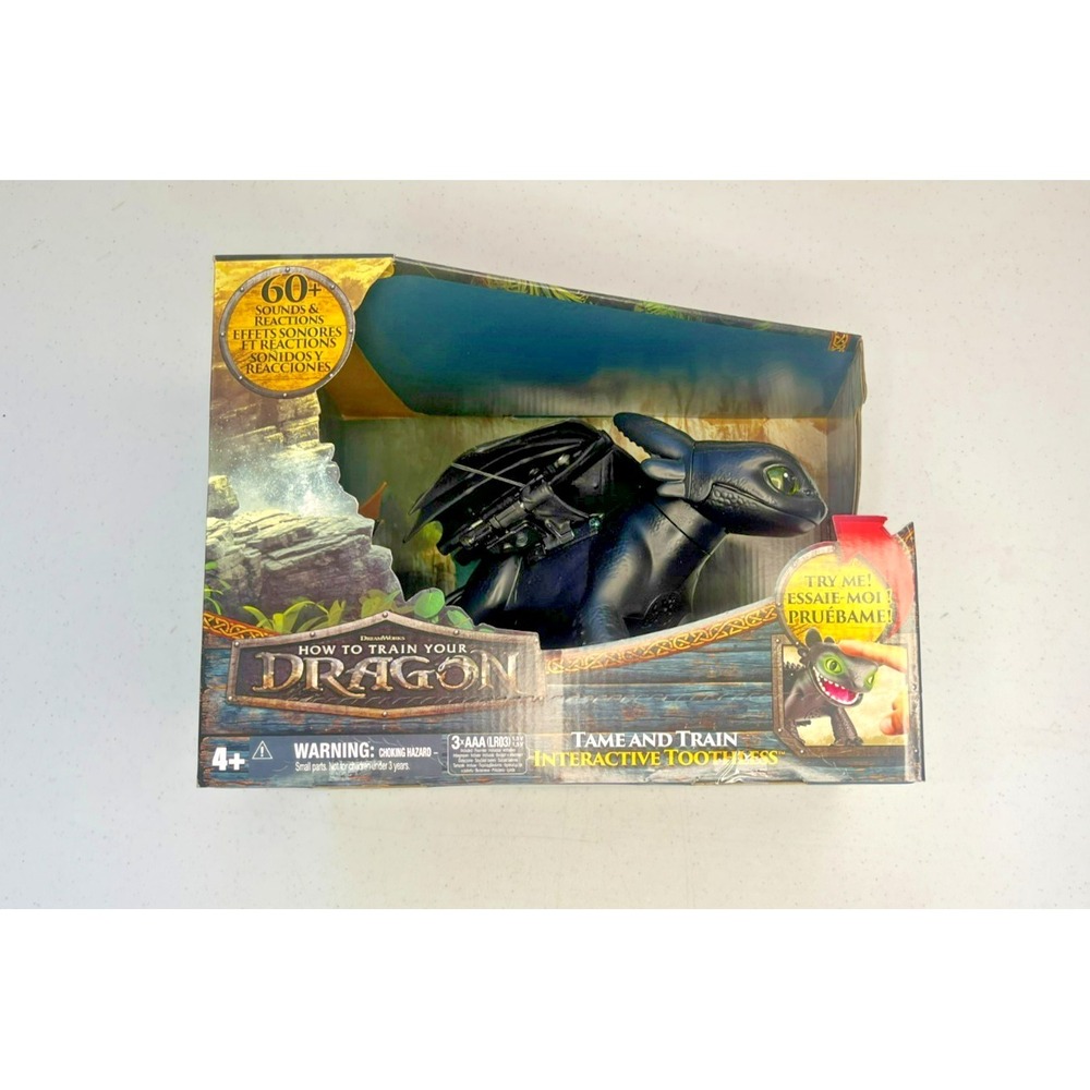 How to Train Your Dragon, Tame & Train Interactive Toothless with 60 Sounds